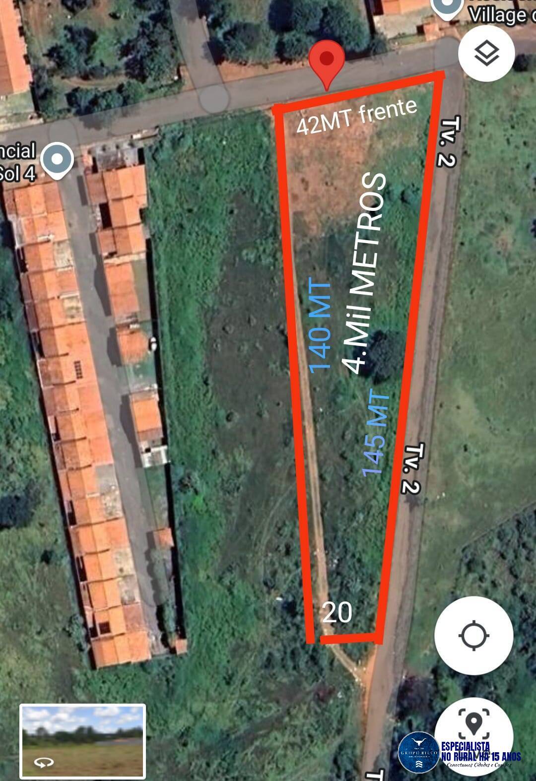 Terreno à venda, 4000m² - Foto 1